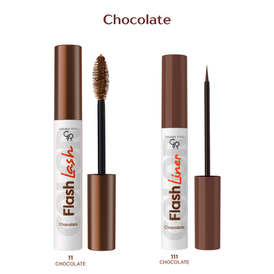Flash Lash & Liner Duo - Chocolate
