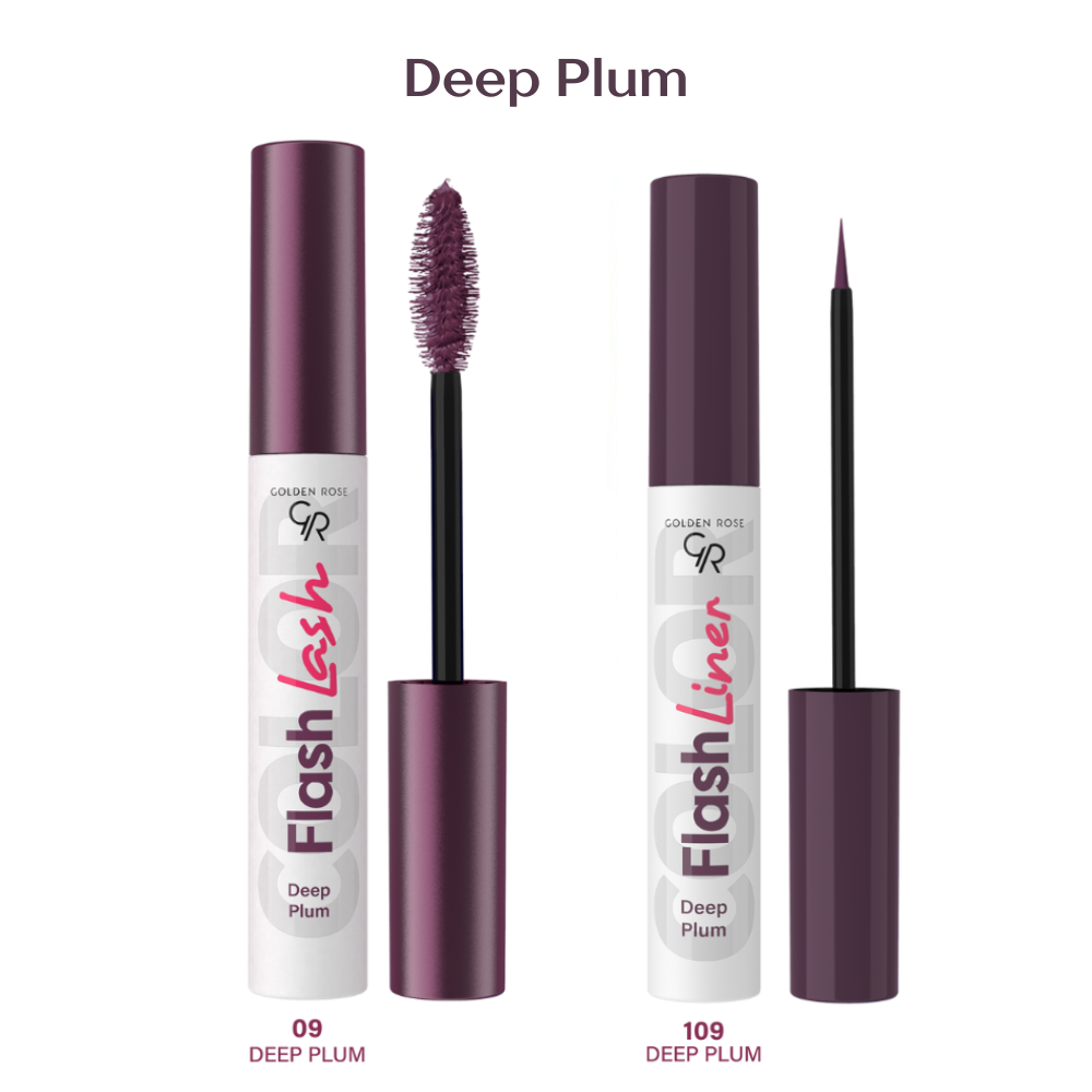 Flash Lash & Liner Duo - Deep Plum