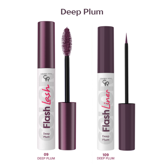 Flash Lash & Liner Duo - Deep Plum