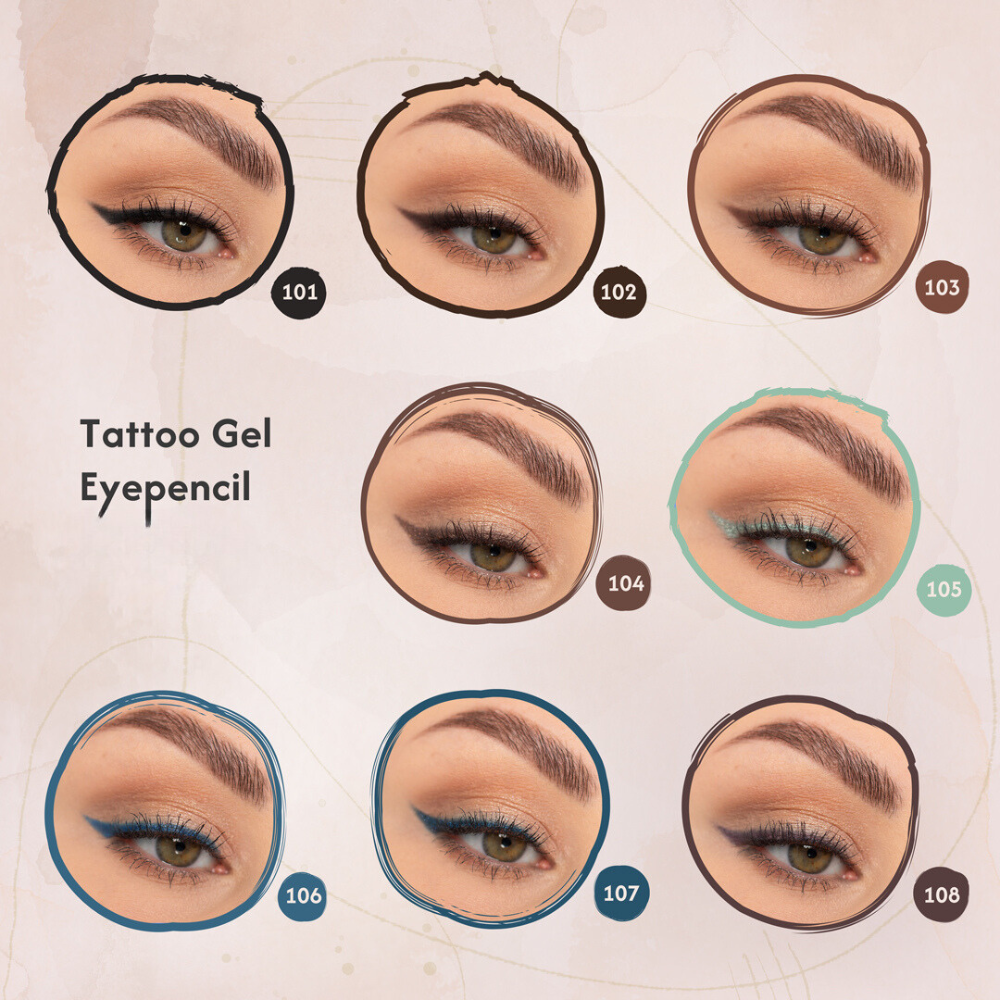 Tattoo Gel Eye Pencil - 109 Vanilla Ice