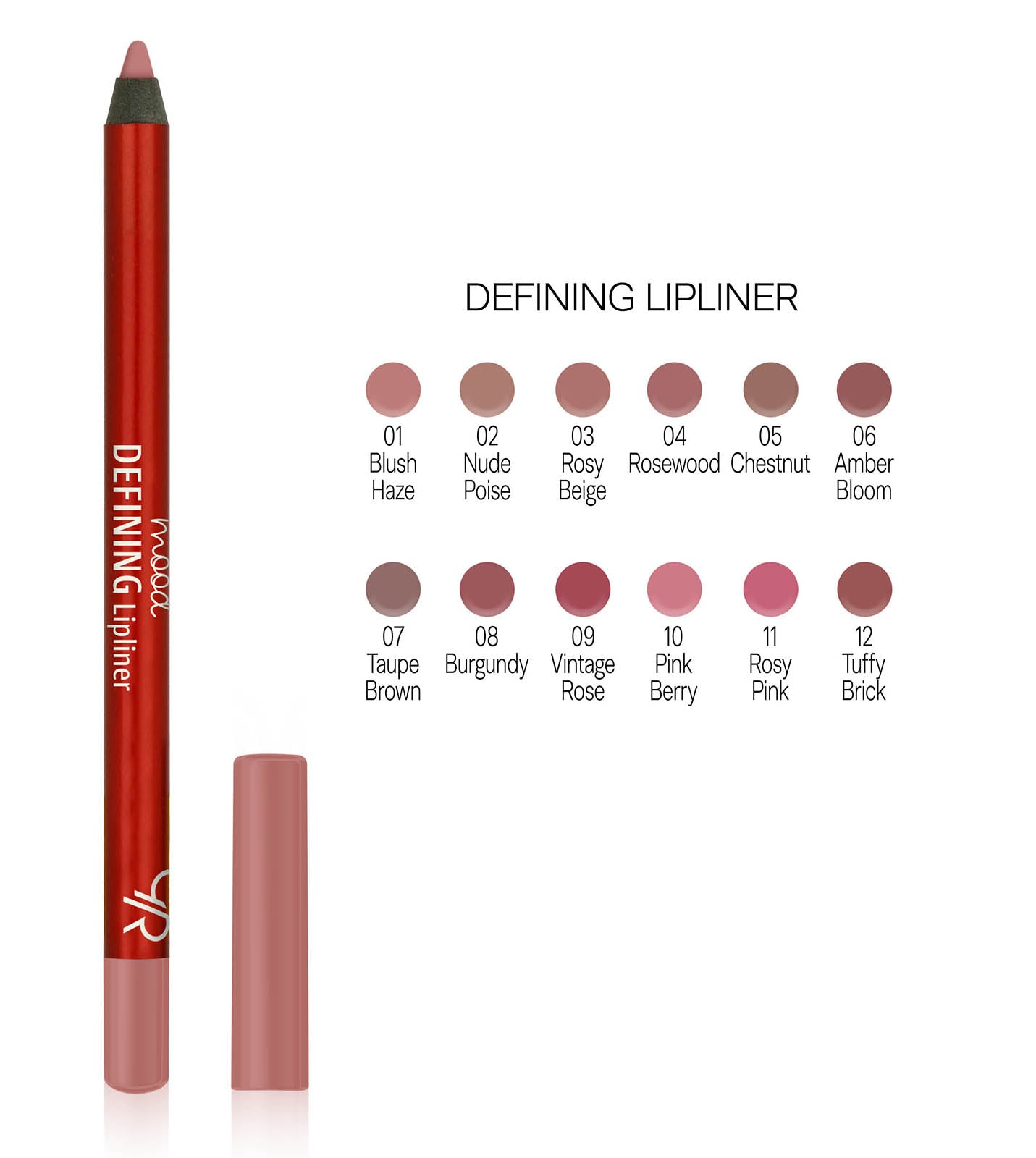 Mood Defining Lipliner - 03 Rosy Beige