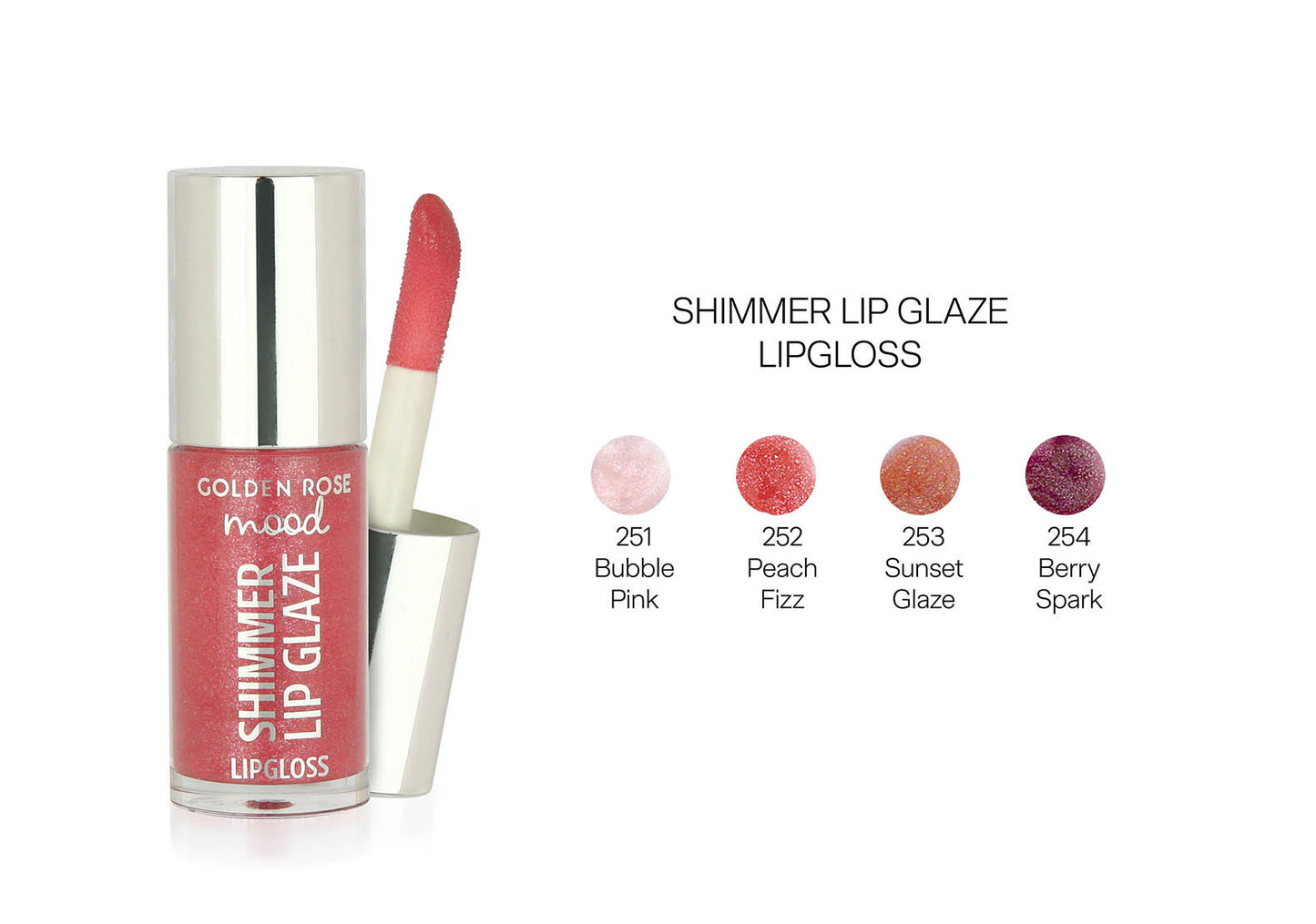 Mood Shimmer Glaze Lipgloss - 253 Sunset Glaze