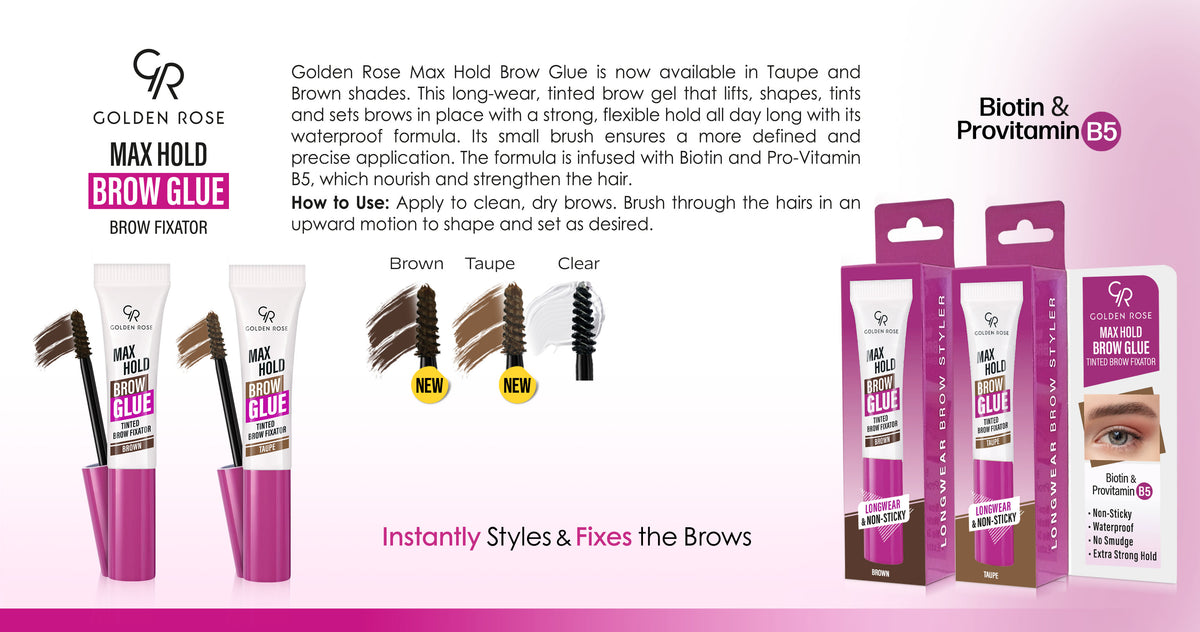 Max Hold Brow Glue - Taupe