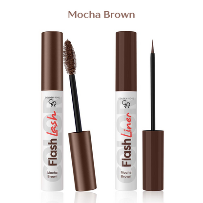 Flash Lash & Liner Duo - Mocha Brown