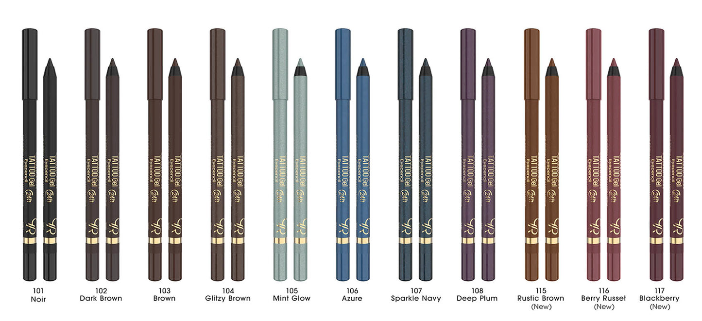 Tattoo Gel Eye Pencil - 117 Blackberry