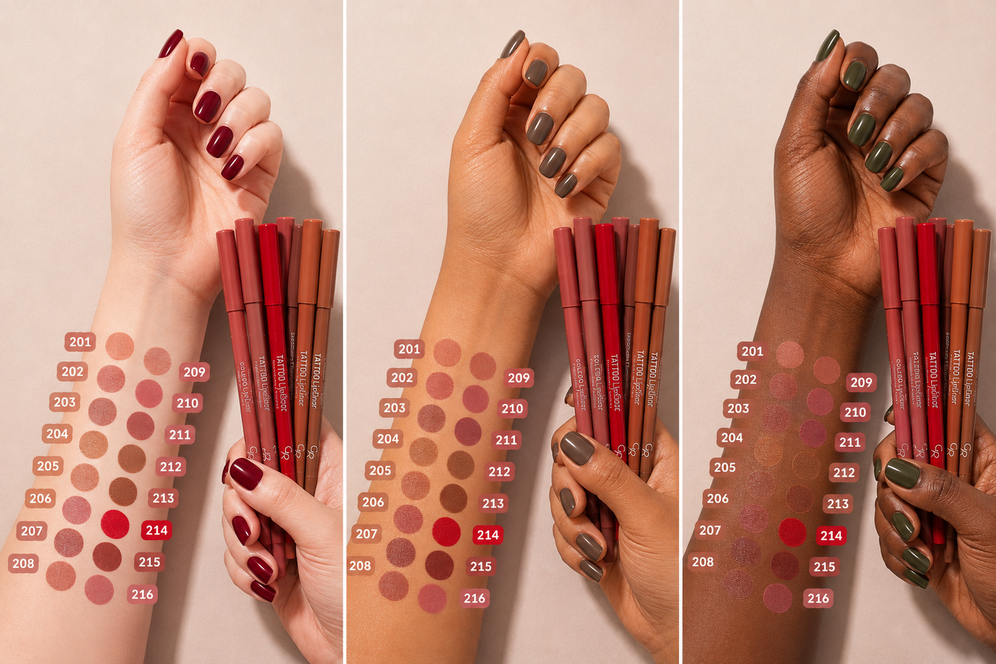 Tattoo Lipliner - 206 Toffee