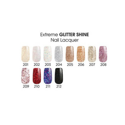 Extreme Glitter Shine Nail Lacquer - 201
