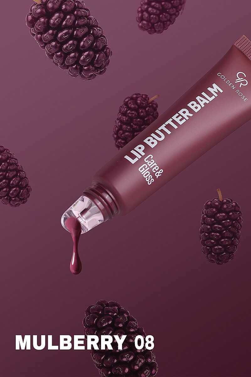 Lip Butter Balm Care&Gloss - 08 Mulberry