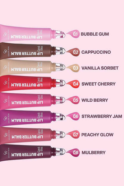 Lip Butter Balm Care&Gloss - 08 Mulberry