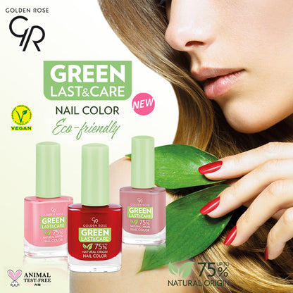 Green Last & Care Nail Color - 132