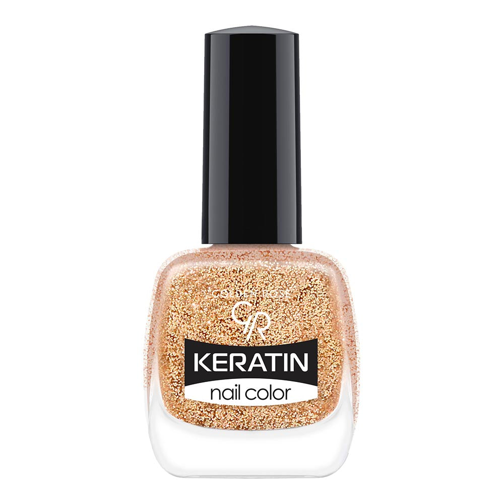 Keratin Glitter Nail Color - 407 – Golden Rose South Africa