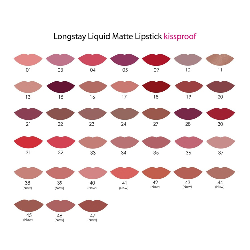 Longstay Liquid Matte Lipstick - 01
