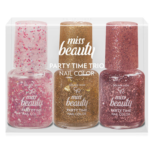 Miss Beauty Party Time Trio Nail Color