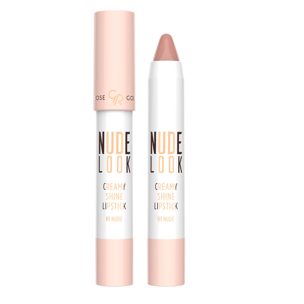 Nude Look Creamy Shine Lipstick - 01 Nude