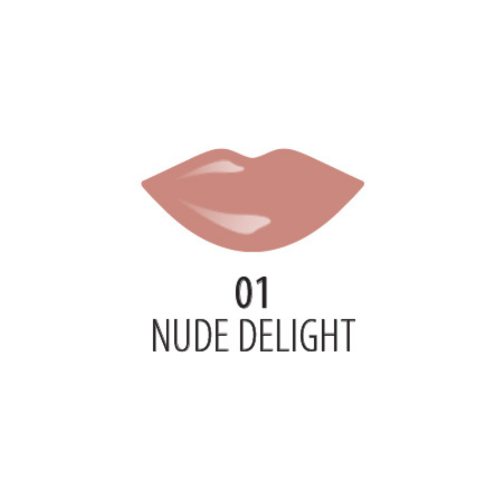 Nude Look Natural Shine Lipgloss - 01 Nude Delight