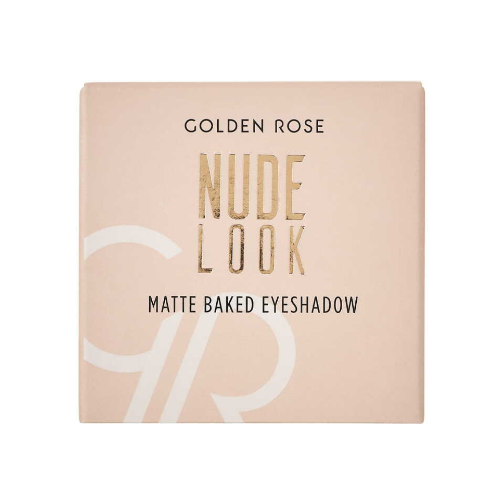Nude Look Pearl Baked Eyeshadow - Caramel Nude