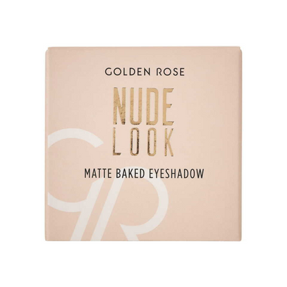 Nude Look Pearl Baked Eyeshadow - Caramel Nude