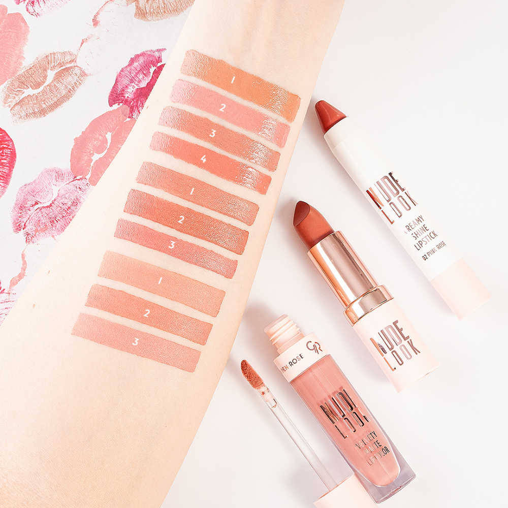 Nude Look Perfect Matte Lipstick - 01 Coral Nude