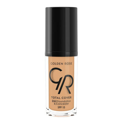 TOTAL COVER 2in1 Foundation & Concealer - 13 Natural Tan