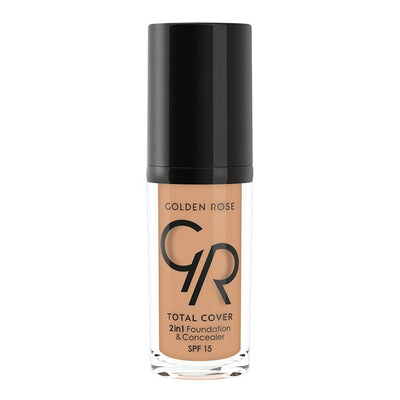 TOTAL COVER 2in1 Foundation & Concealer - 16 Warm Honey