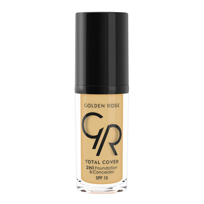 TOTAL COVER 2in1 Foundation & Concealer - 23 Medium Yellow Beige