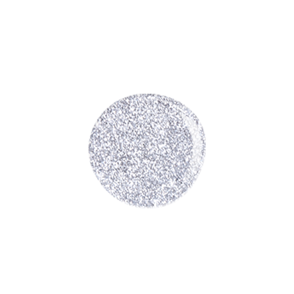 UV Gel Glitter Nail Color - 201 Silver Glitter