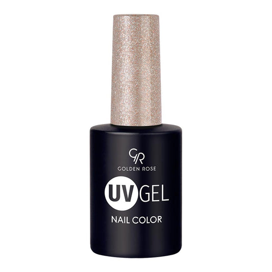 UV Gel Glitter Nail Color - 204 Rose Gold